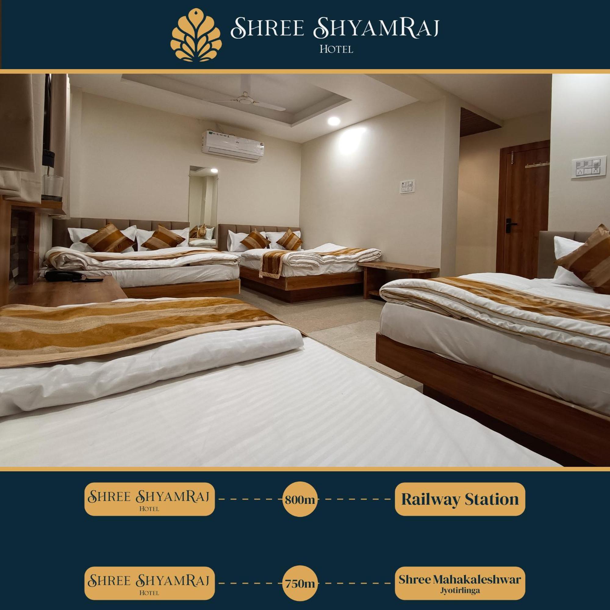 Shree Shyamraj Hotel Ujjain Exteriör bild